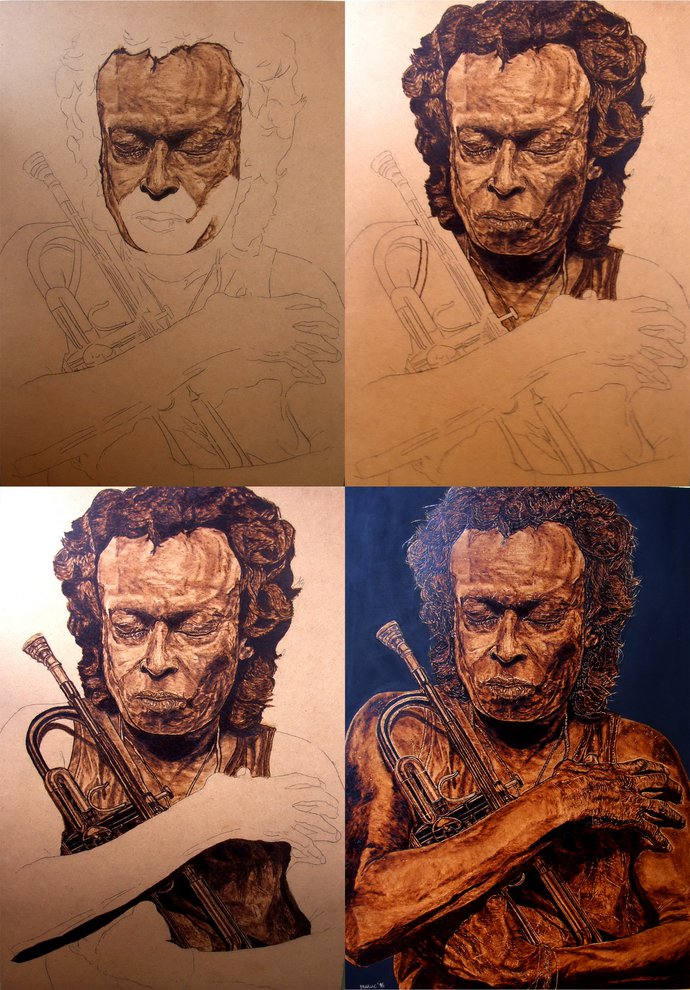 WORKING PROCESS -  Miles Davis