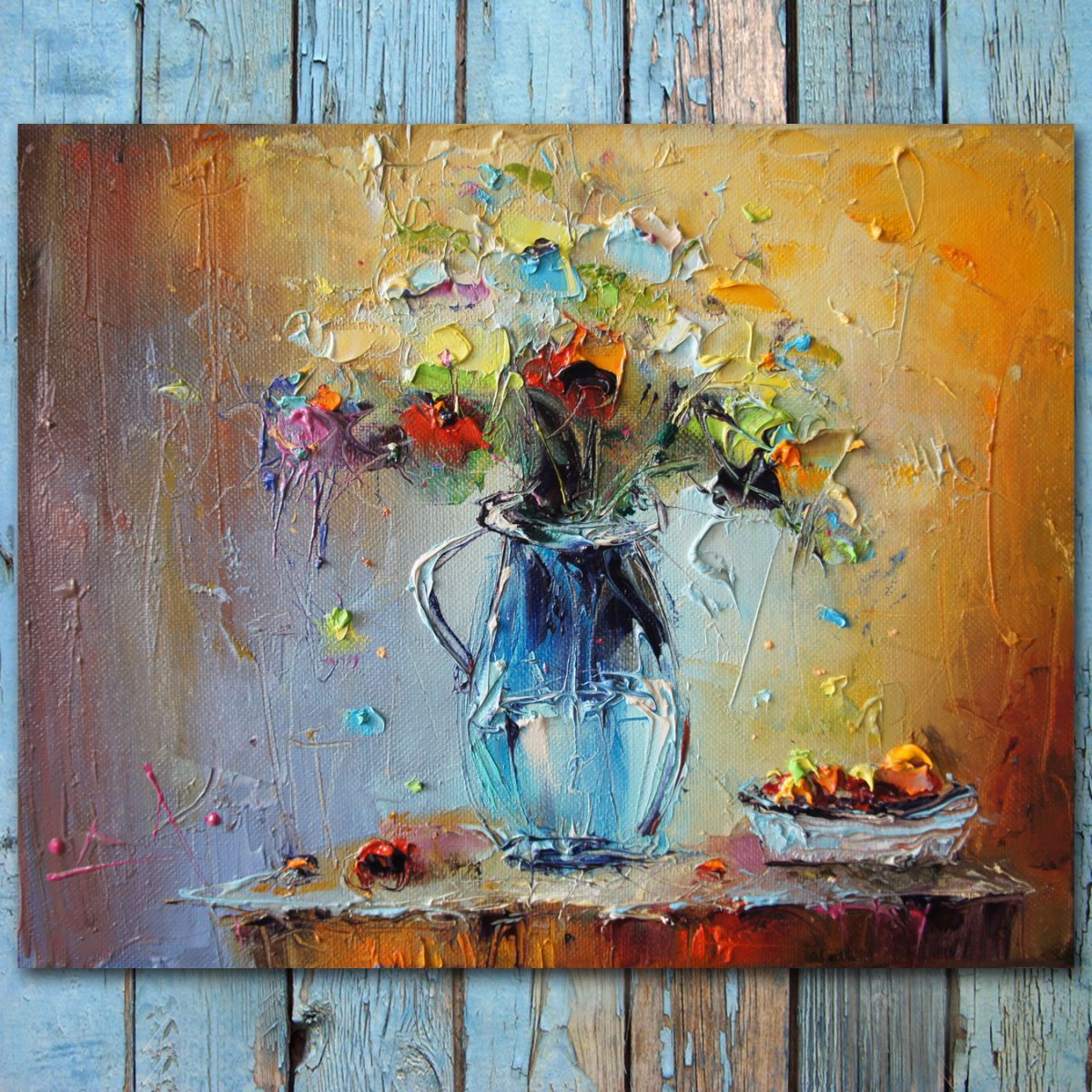 Colorful composition - 5, Still Life Painting, Free ...