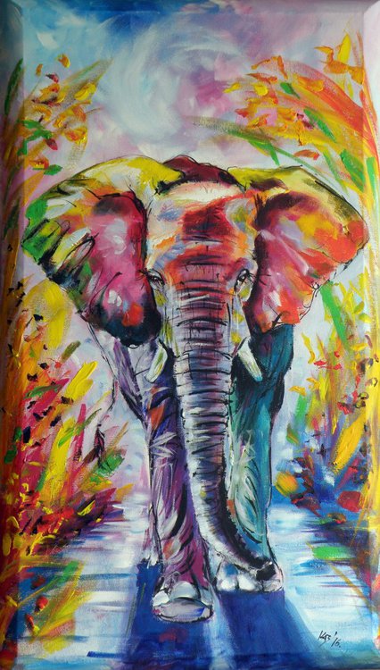 3d acrylic painting