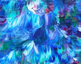 Image result for aurora abstract painting